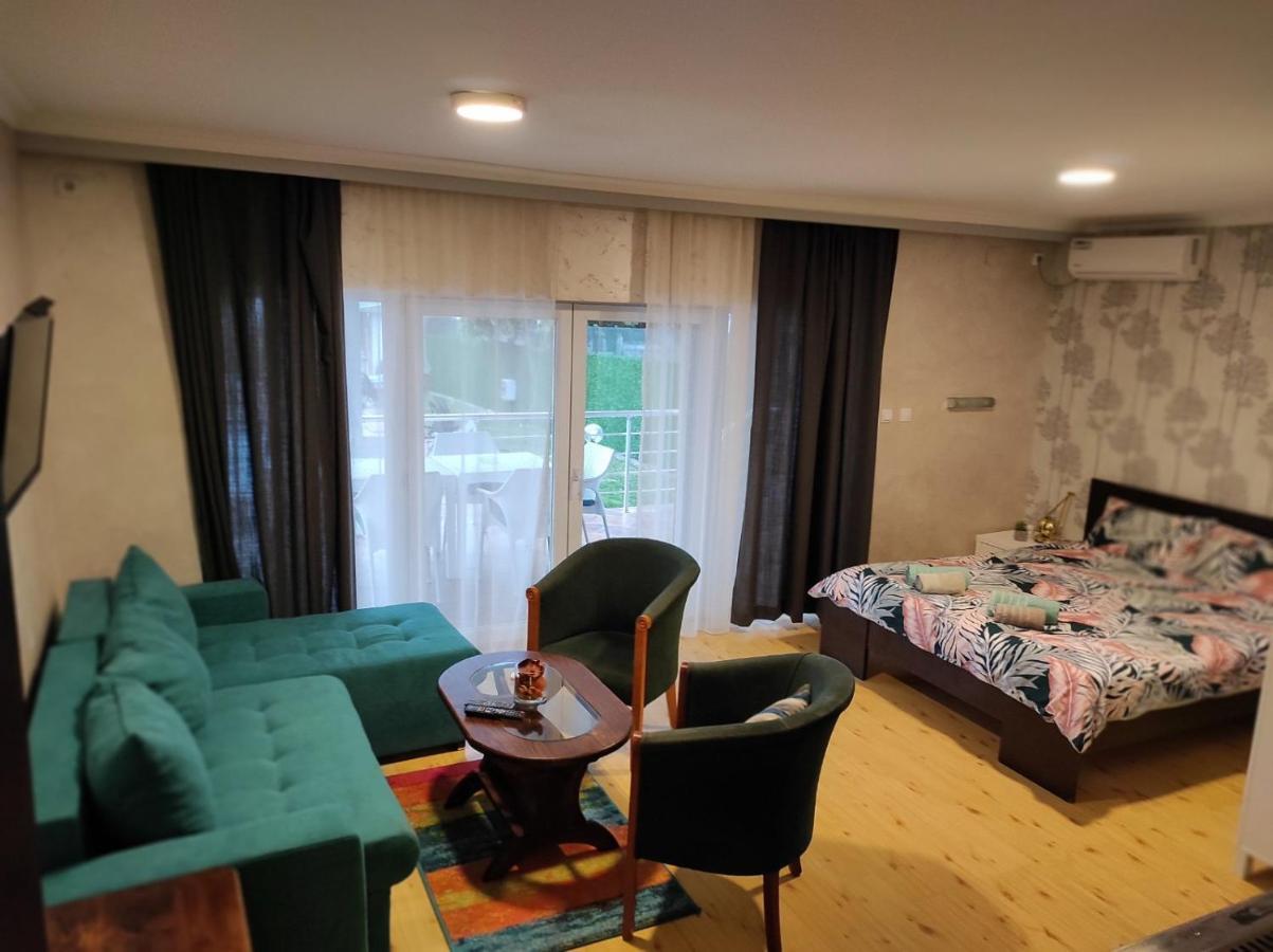 Vila Mila Riverside Apartments Szendrő Kültér fotó