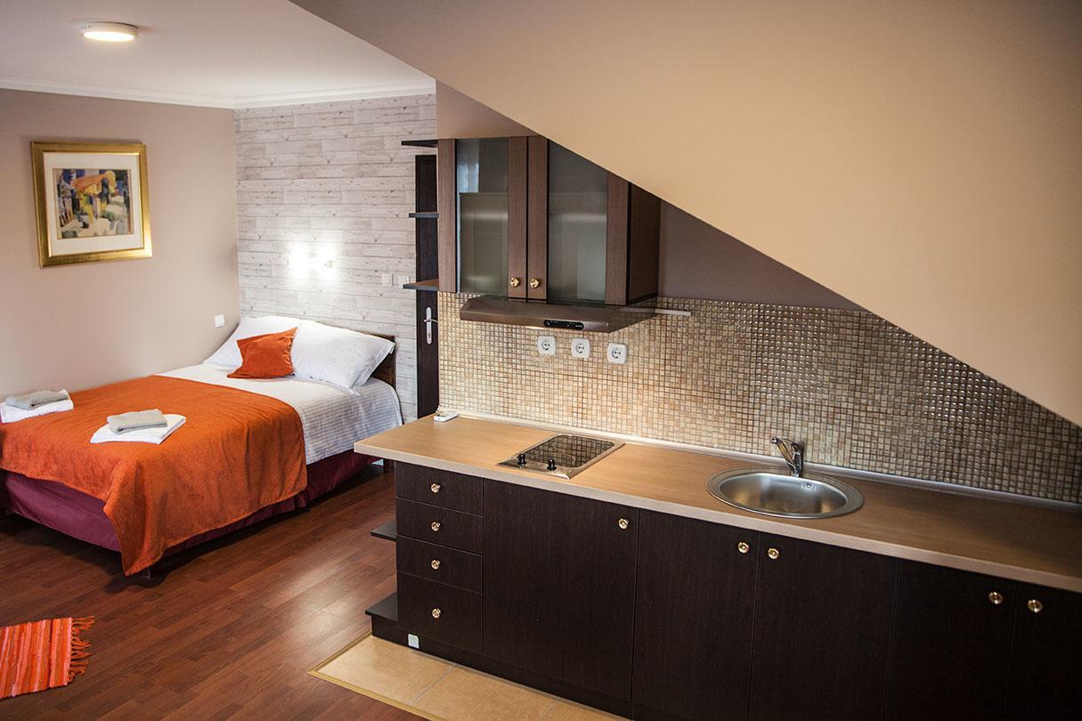Vila Mila Riverside Apartments Szendrő Kültér fotó