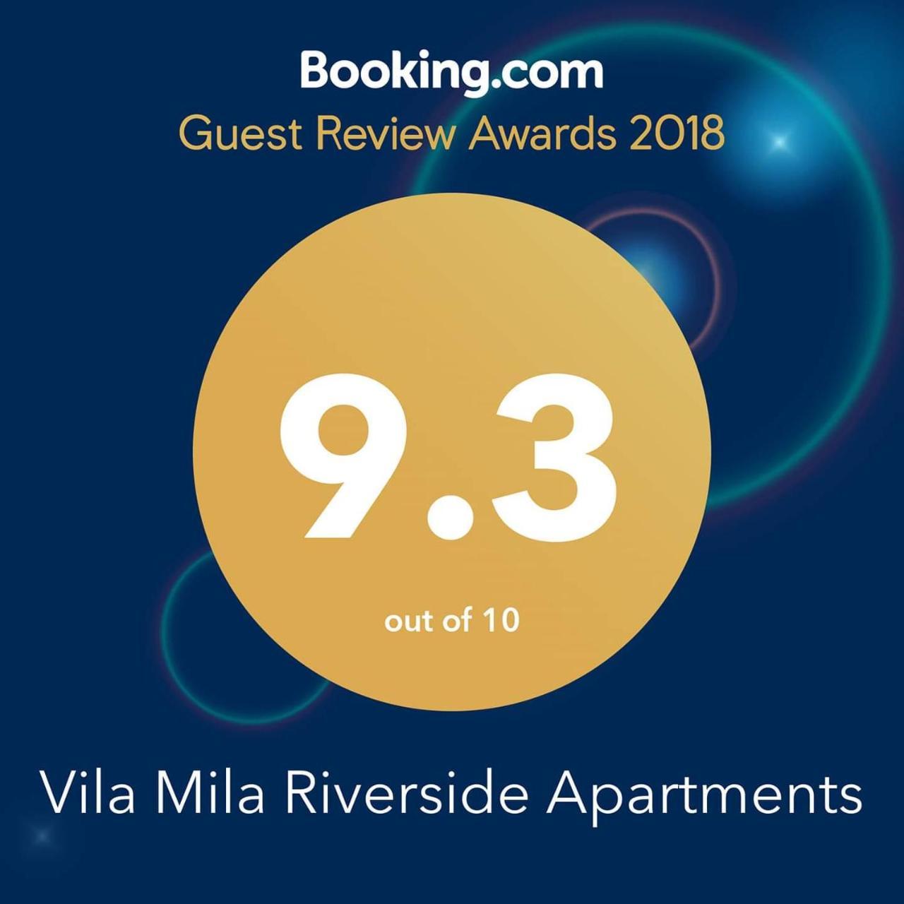 Vila Mila Riverside Apartments Szendrő Kültér fotó