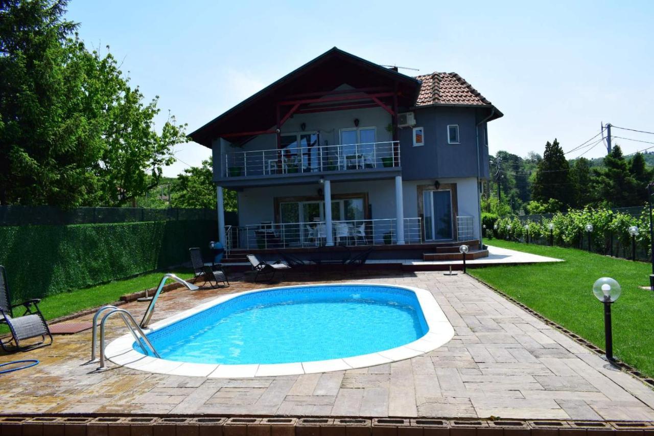Vila Mila Riverside Apartments Szendrő Kültér fotó
